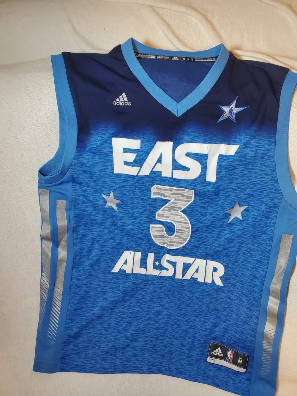 ADIDAS 2012 DWYANE WADE 2012 NBA ALL-STAR JERSEY SIZE MEDIUM Miami Heat HOF RARE